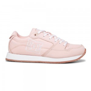 DC Shoes Alias Schoenen Dames Roze Wit | HIZ82S-320