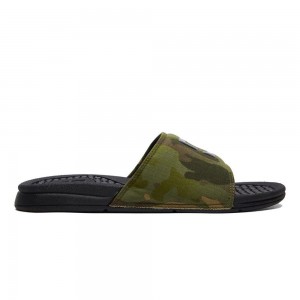 DC Shoes Bolsa SE Badeslippers Heren Camo Zwart | LXX02L-084