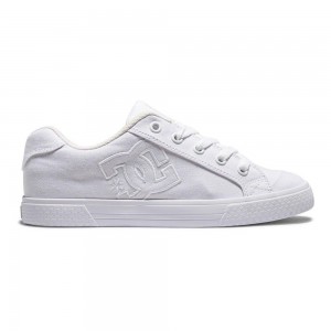 DC Shoes Chelsea Schoenen Dames Wit | AZA45Z-636