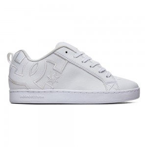 DC Shoes Court Graffik Schoenen Dames Wit | PAM55S-430