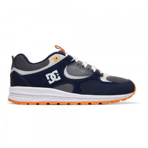 DC Shoes Kalis Lite Schoenen Kinderen Donkerblauw Grijs | HFN73Q-130