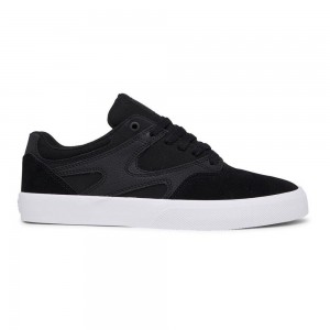 DC Shoes Kalis Vulc S Suede Schoenen Heren Zwart | ZIC88E-638