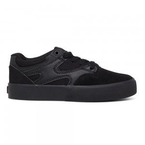 DC Shoes Kalis Vulc Schoenen Kinderen Zwart | ADG75W-604