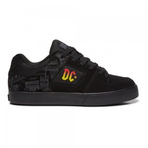 DC Shoes Pure AC/DC Schoenen Heren Zwart Grijs | MMF70K-223