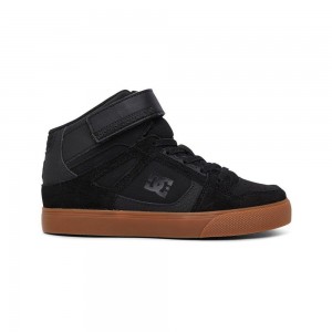 DC Shoes Pure High EV High-Top Schoenen Kinderen Zwart Bruin | XRN79E-541