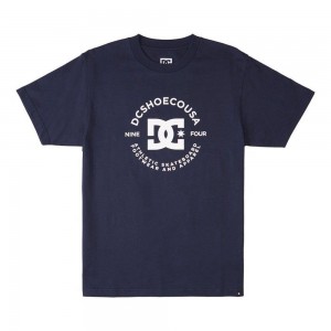 DC Shoes Star Pilot T-Shirt Heren Donkerblauw | FYO98Q-797