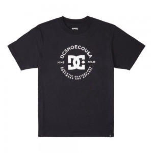 DC Shoes Star Pilot T-Shirt Heren Zwart | ZGH97N-048