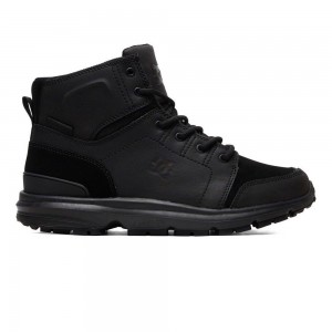 DC Shoes Torstein Leren Kanten-Up Laarzen Heren Zwart | NUM85Q-880