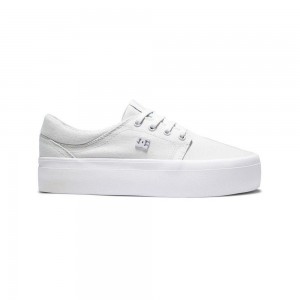 DC Shoes Trase Flatform Schoenen Dames Grijs | LQN18O-864