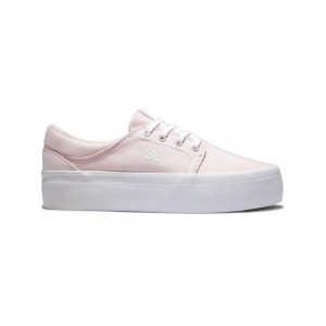 DC Shoes Trase Flatform Schoenen Dames Roze | QEY05X-067