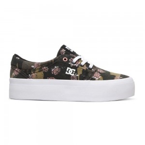 DC Shoes Trase Platform TX SE Schoenen Dames Camo Roze | UQL83F-147