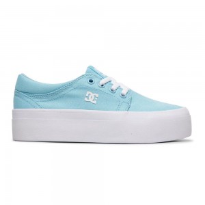 DC Shoes Trase Platform TX Schoenen Kinderen Blauw | WQL28J-751