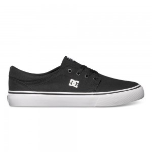 DC Shoes Trase Schoenen Heren Zwart Wit | NBJ46Z-709