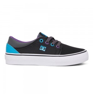 DC Shoes Trase Schoenen Kinderen Zwart Blauw | WHA00I-130