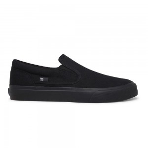 DC Shoes Trase Slip-On Schoenen Heren Zwart | JFK12O-678