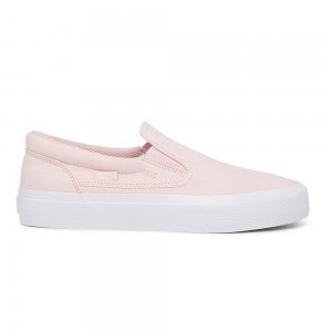 DC Shoes Trase Slip Platform Slip-On Schoenen Dames Roze | GWR61E-654