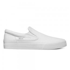 DC Shoes Trase Slip TX Slip-On Schoenen Heren Wit | WVN86K-995