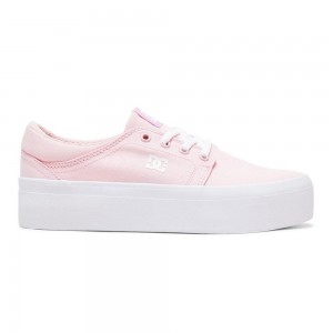 DC Shoes Trase TX Platform Schoenen Dames Roze | LJT26D-164