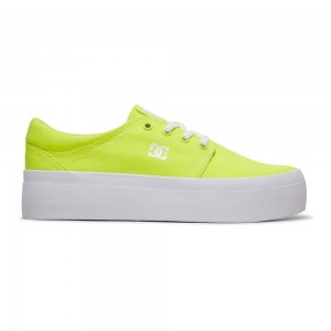 DC Shoes Trase TX Platform Schoenen Dames Geel | ICA92N-124