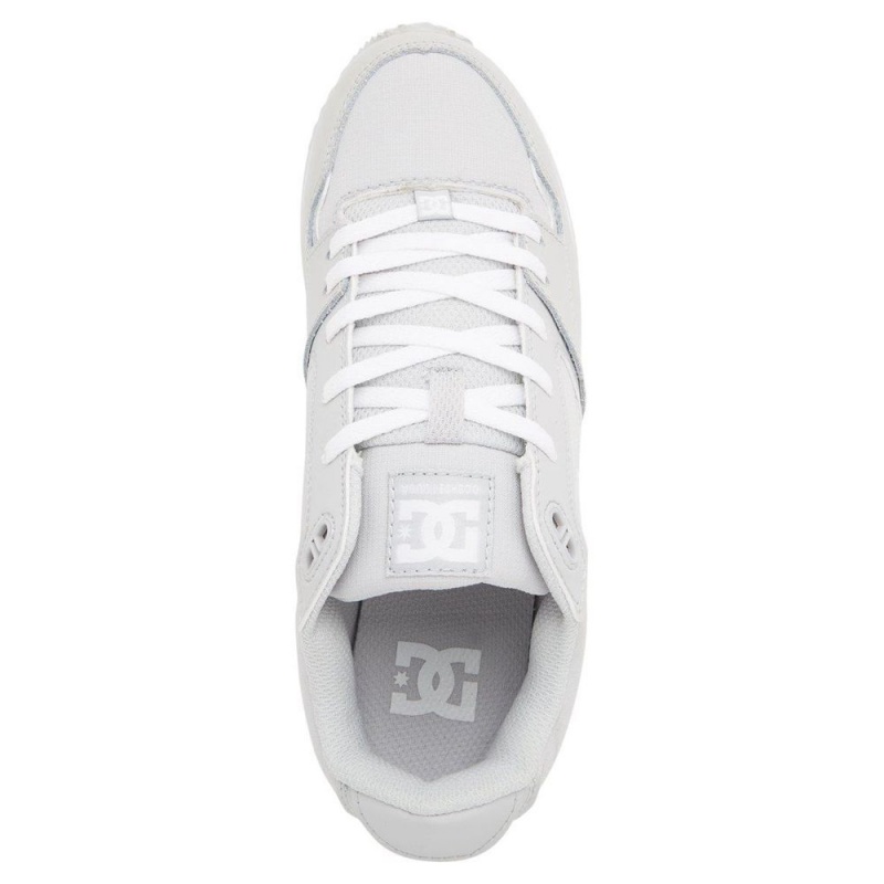 DC Shoes Alias Schoenen Dames Grijs Wit | NBM29J-147