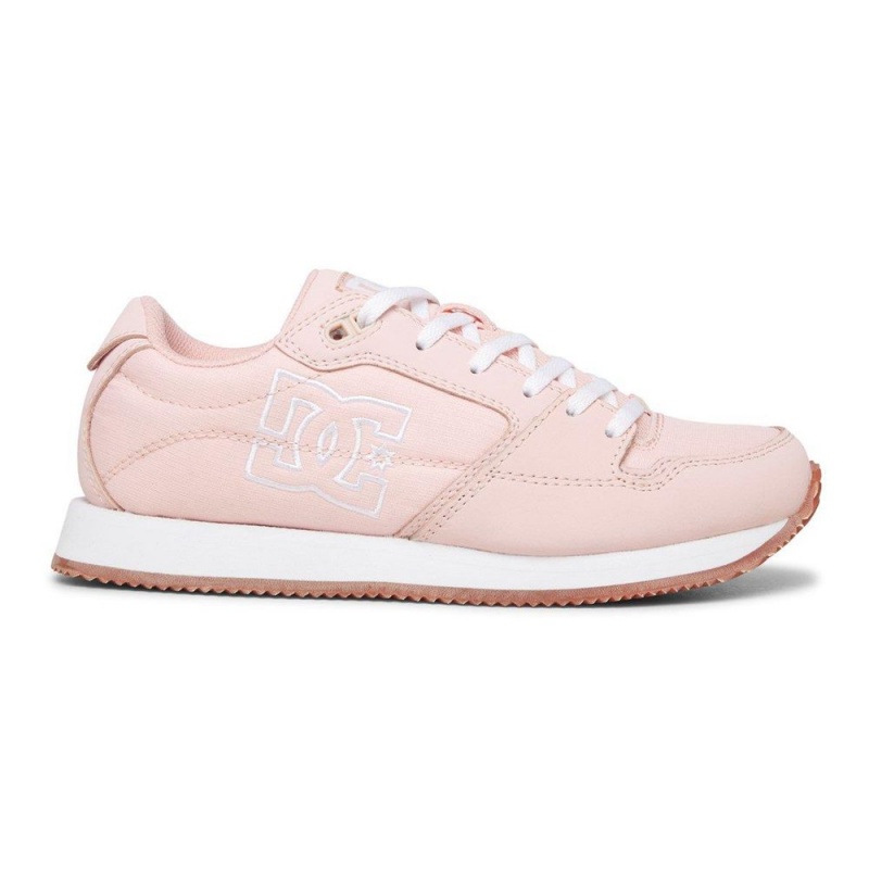 DC Shoes Alias Schoenen Dames Roze Wit | HIZ82S-320