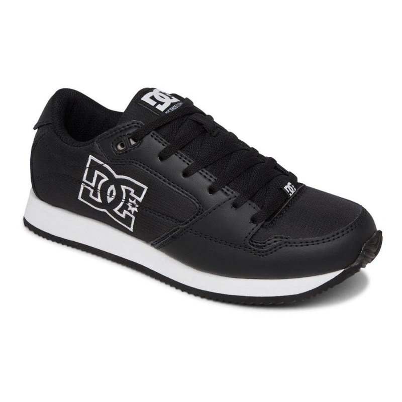 DC Shoes Alias Schoenen Dames Zwart Wit | HVV42R-685