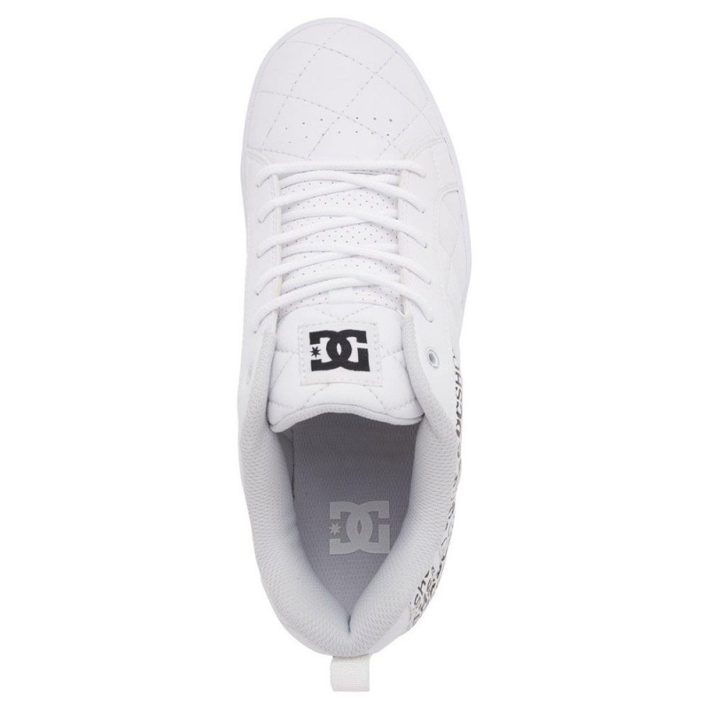 DC Shoes Alliance SE Schoenen Heren Wit Zwart | QRR81I-035