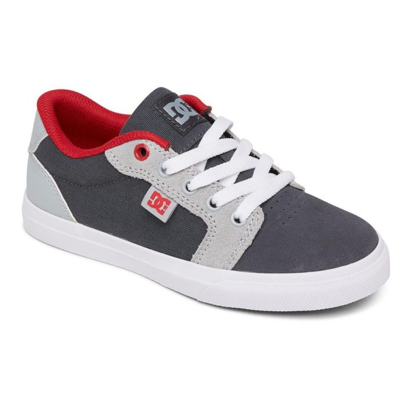 DC Shoes Anvil Schoenen Kinderen Grijs Rood | UUD08F-430