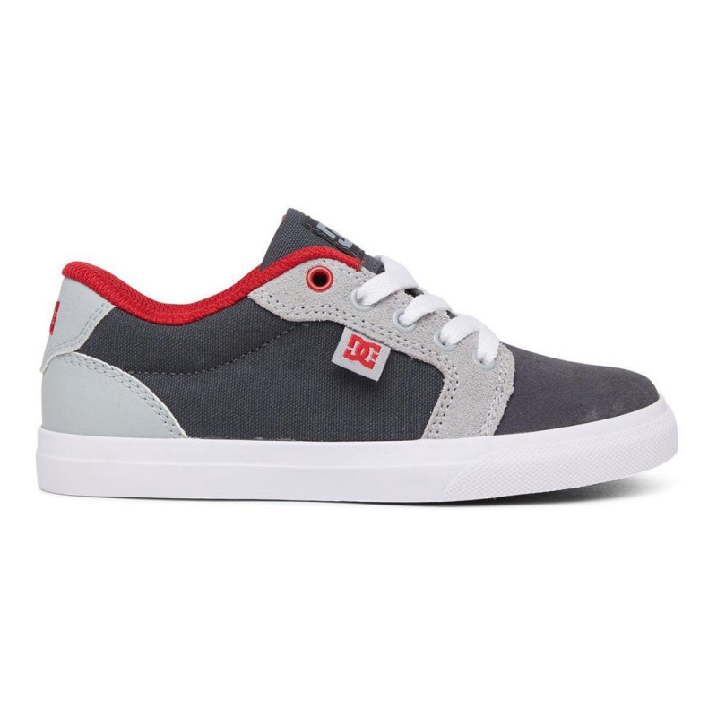 DC Shoes Anvil Schoenen Kinderen Grijs Rood | UUD08F-430