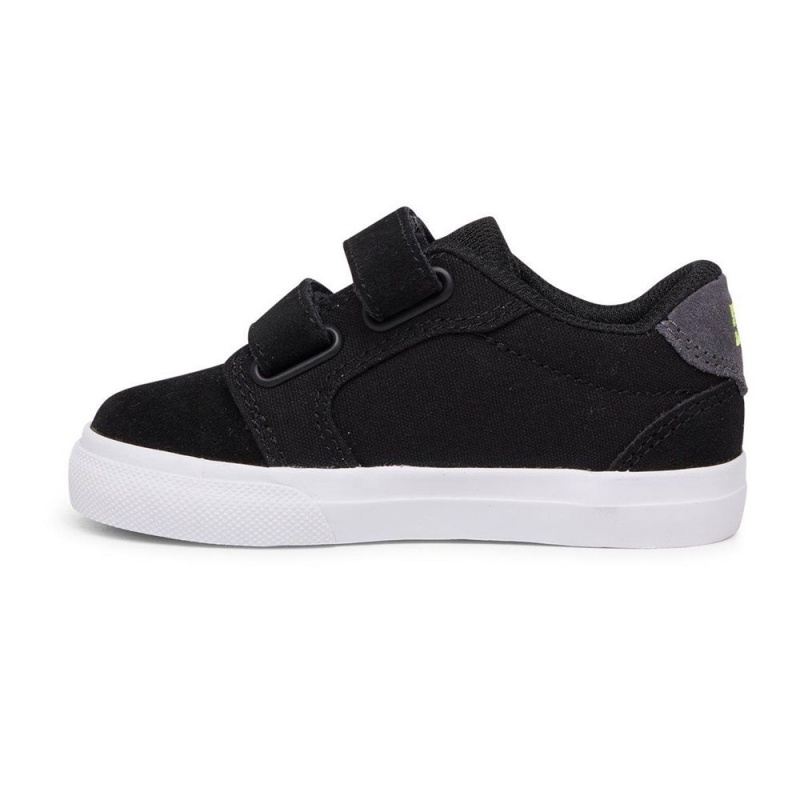 DC Shoes Anvil V Schoenen Kinderen Zwart Grijs | OBS17V-725