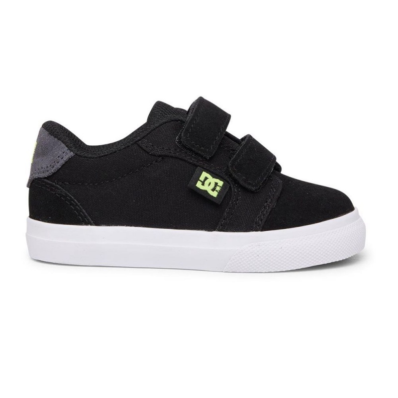 DC Shoes Anvil V Schoenen Kinderen Zwart Grijs | OBS17V-725