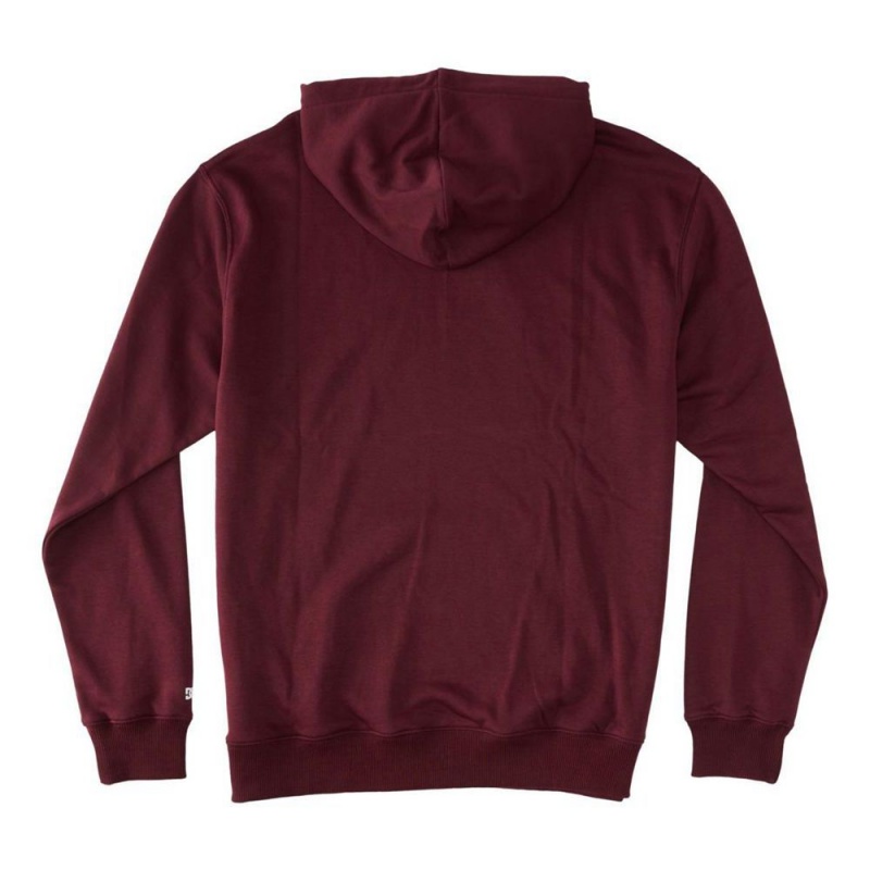 DC Shoes Baseline PH Hoodie Heren Bordeaux | JCD25N-071