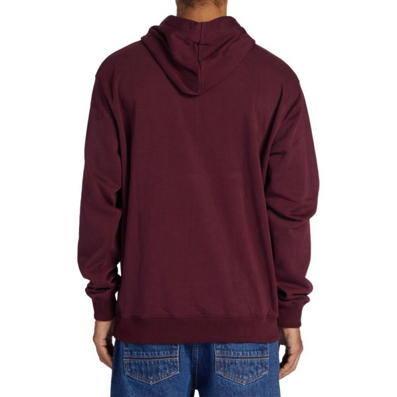 DC Shoes Baseline PH Hoodie Heren Bordeaux | JCD25N-071