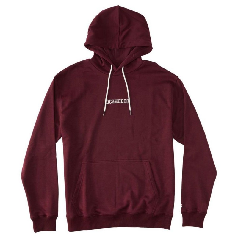 DC Shoes Baseline PH Hoodie Heren Bordeaux | JCD25N-071