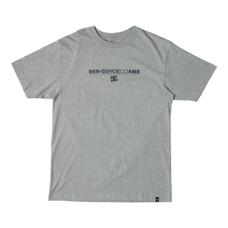 DC Shoes Ben-G Amsterdam T-Shirt Heren Grijs | VZM19Y-454