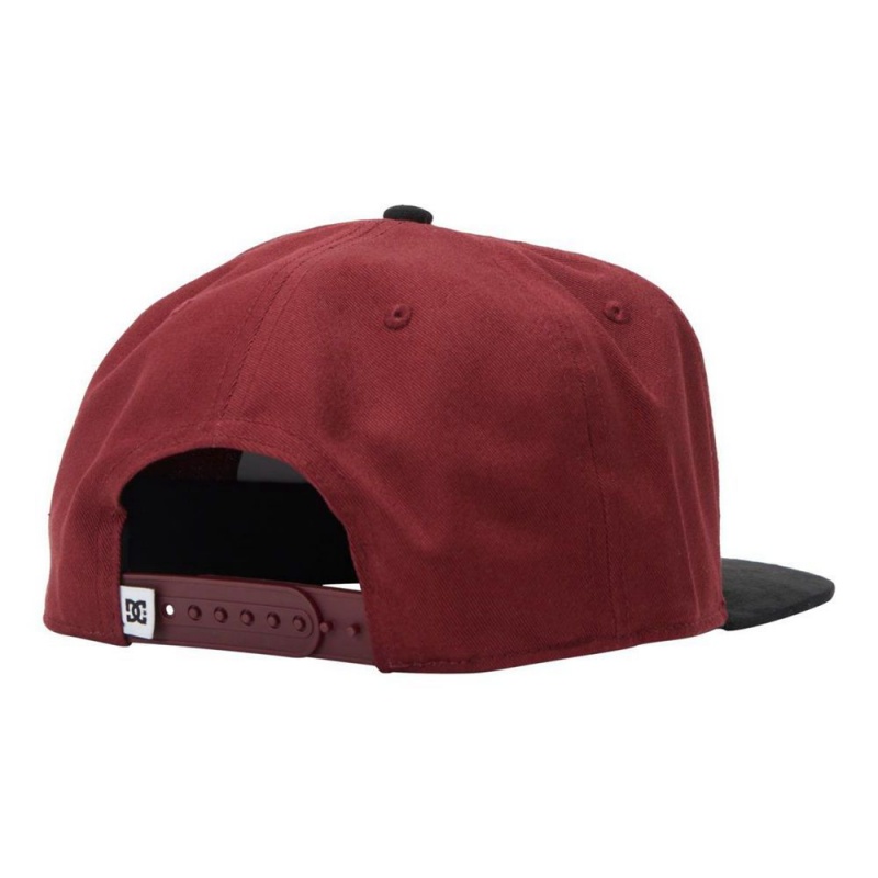 DC Shoes Brackers Snapback Hoed Heren Bordeaux | VYN17N-728