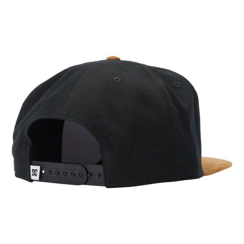 DC Shoes Brackers Snapback Hoed Heren Zwart | XGJ18H-734