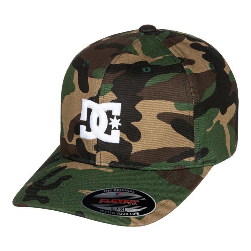 DC Shoes Cap Star Hoed Heren Camo | JDM39W-392