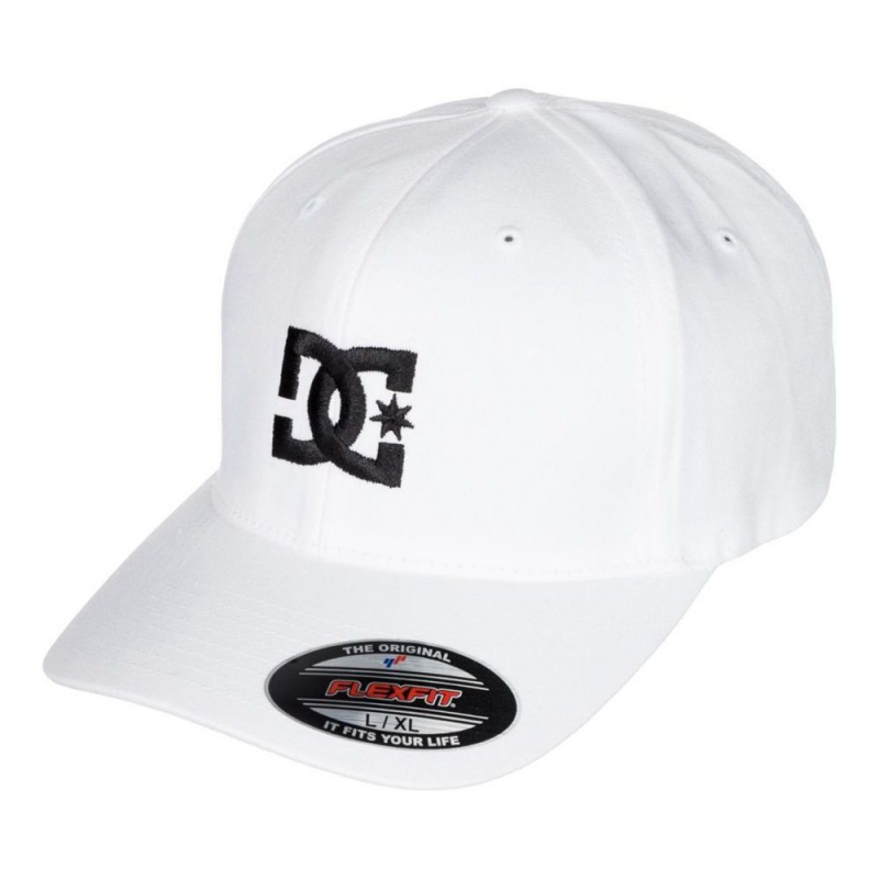 DC Shoes Cap Star Hoed Heren Wit Zwart | MNO22L-152