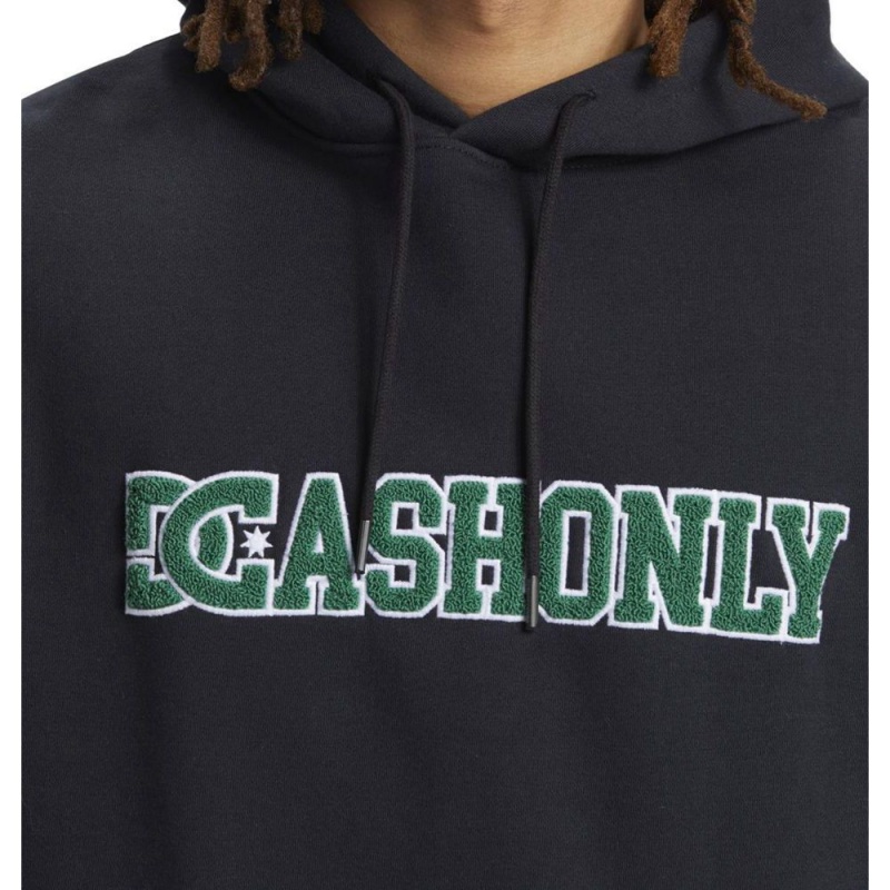 DC Shoes Cash Only Hoodie Heren Zwart | KMP40Z-804