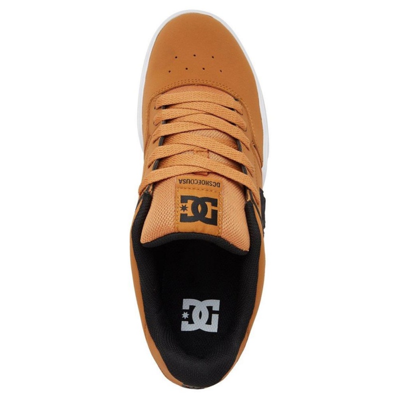 DC Shoes Central Leren Schoenen Heren Bruin | UER16F-239