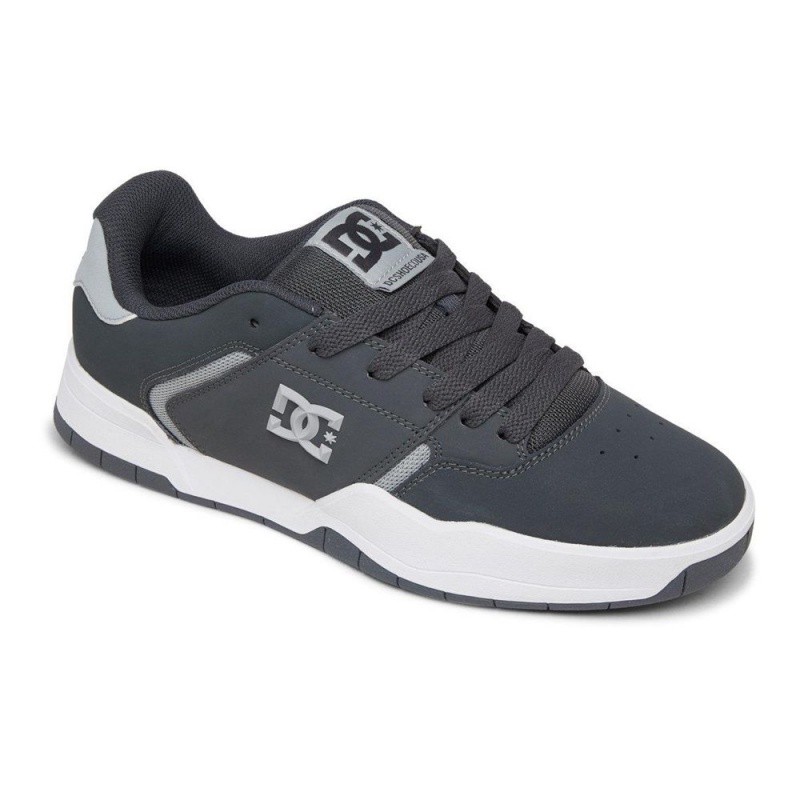 DC Shoes Central Leren Schoenen Heren Grijs | LLB35S-853