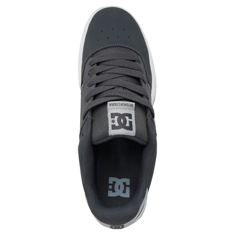 DC Shoes Central Leren Schoenen Heren Grijs | LLB35S-853