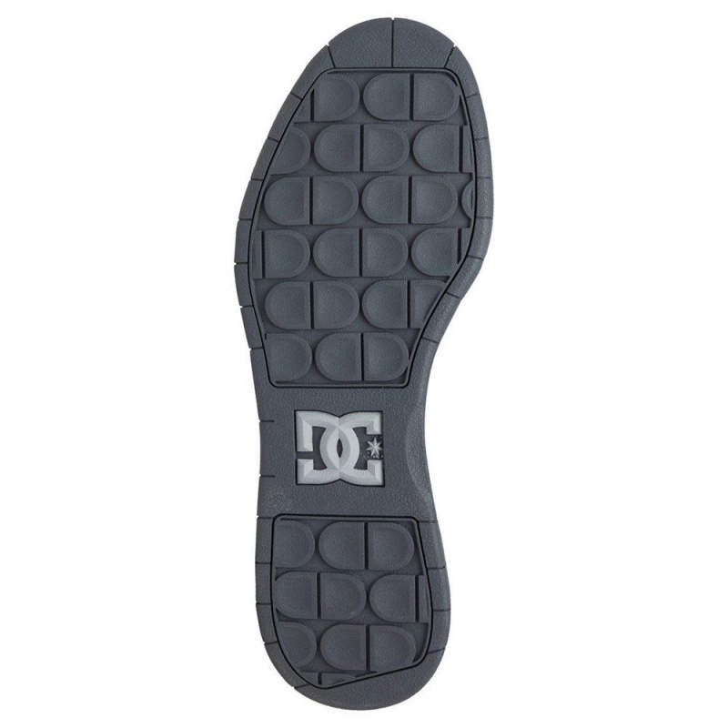 DC Shoes Central Leren Schoenen Heren Grijs | LLB35S-853