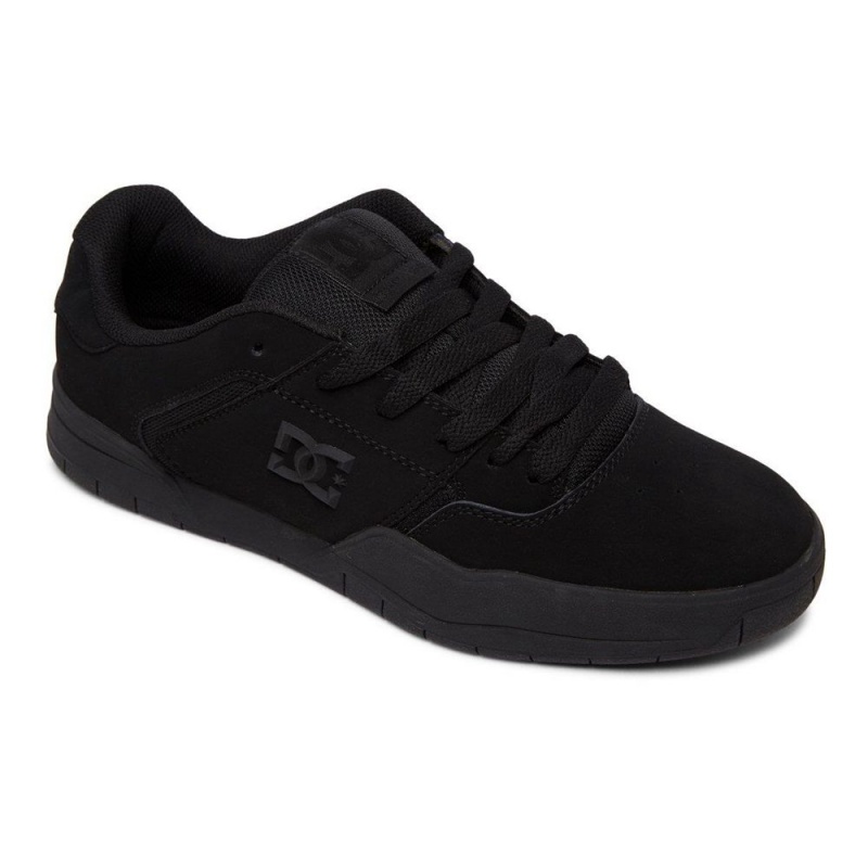 DC Shoes Central Leren Schoenen Heren Zwart | OGJ45J-718