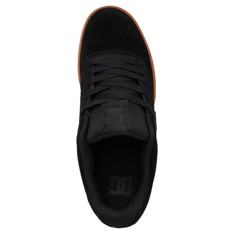 DC Shoes Central Leren Schoenen Heren Zwart Bruin | LZJ36P-166