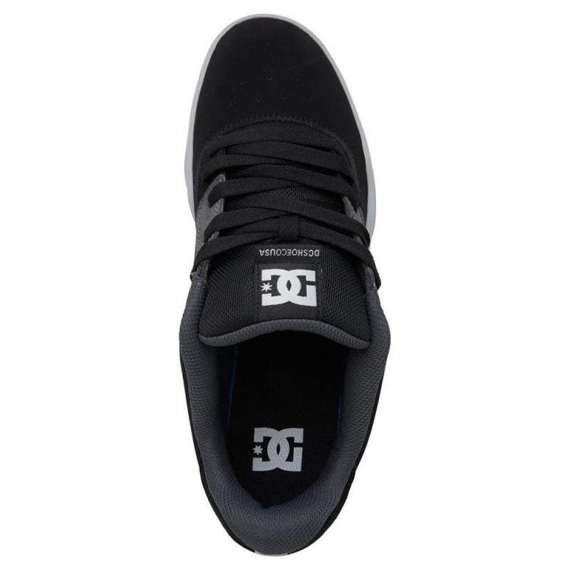 DC Shoes Central Leren Schoenen Heren Zwart Camo | RHI40F-507