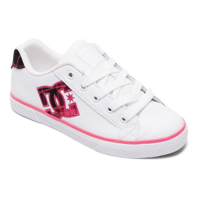 DC Shoes Chelsea SE Schoenen Dames Wit Roze | MUE37O-659