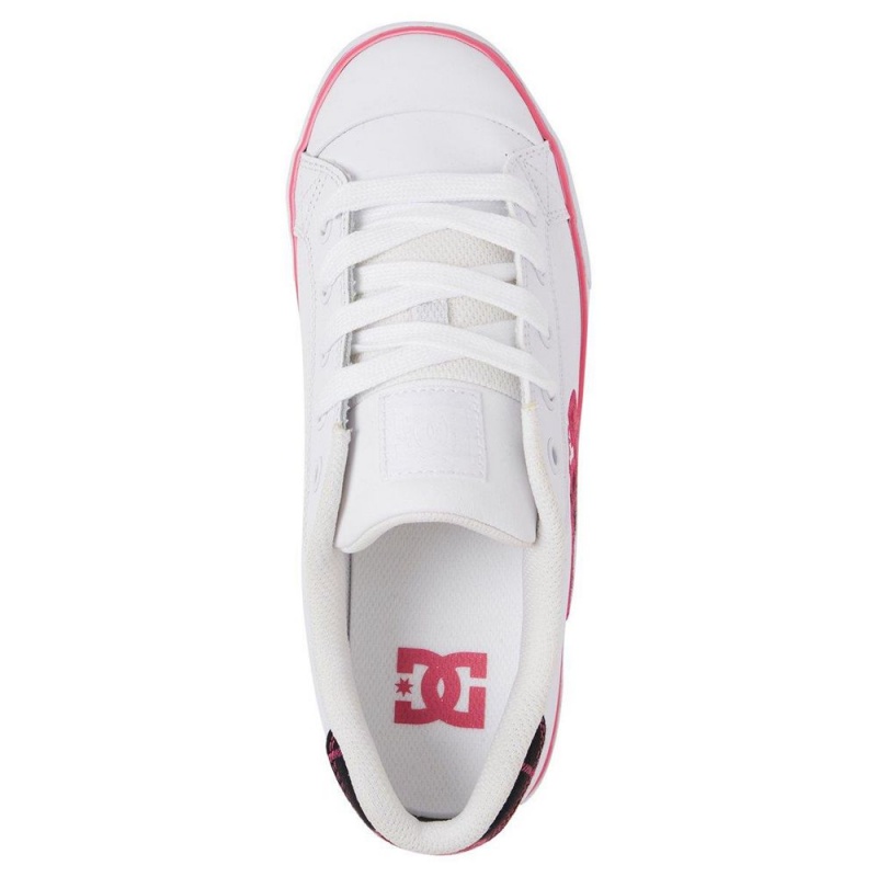 DC Shoes Chelsea SE Schoenen Dames Wit Roze | MUE37O-659