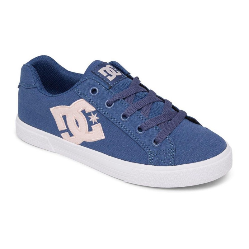 DC Shoes Chelsea Schoenen Dames Donkerblauw Roze | GKV80V-903